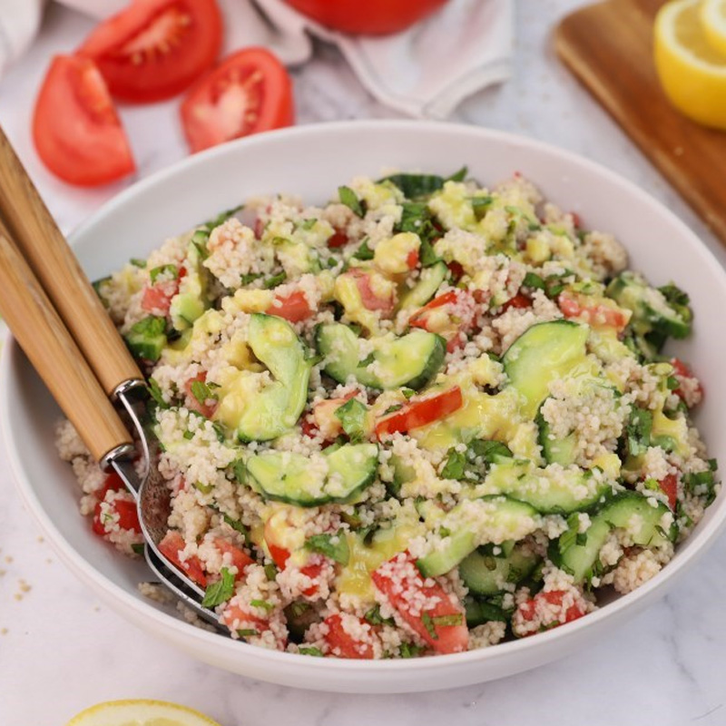 cous cous με ανθότυρο 